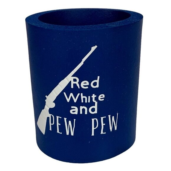 Rifle Gun Rights Foam Drink Holder Can Cooler Picnic Camping RV - Picture 1 of 6